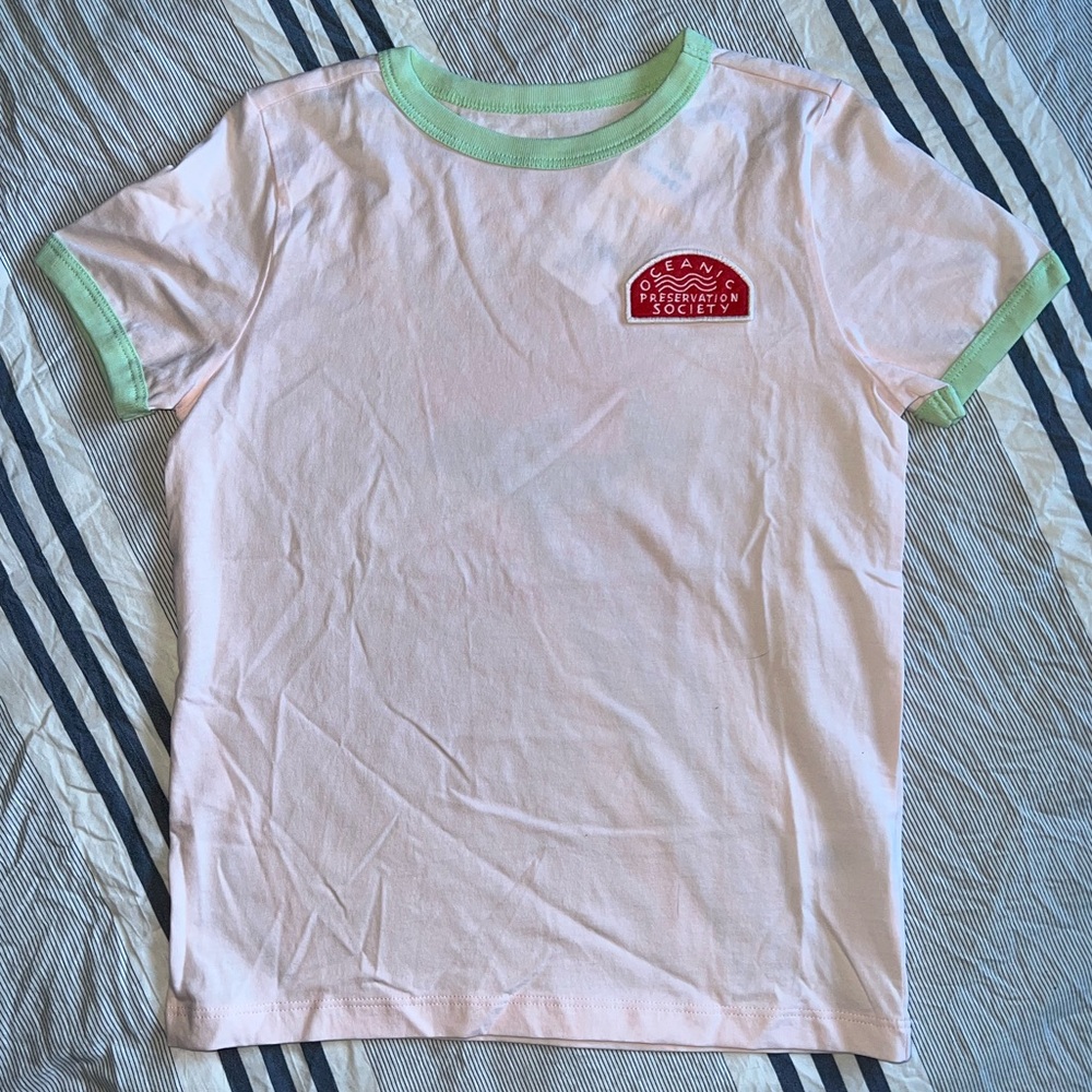 Kids Pink and Green T-Shirt